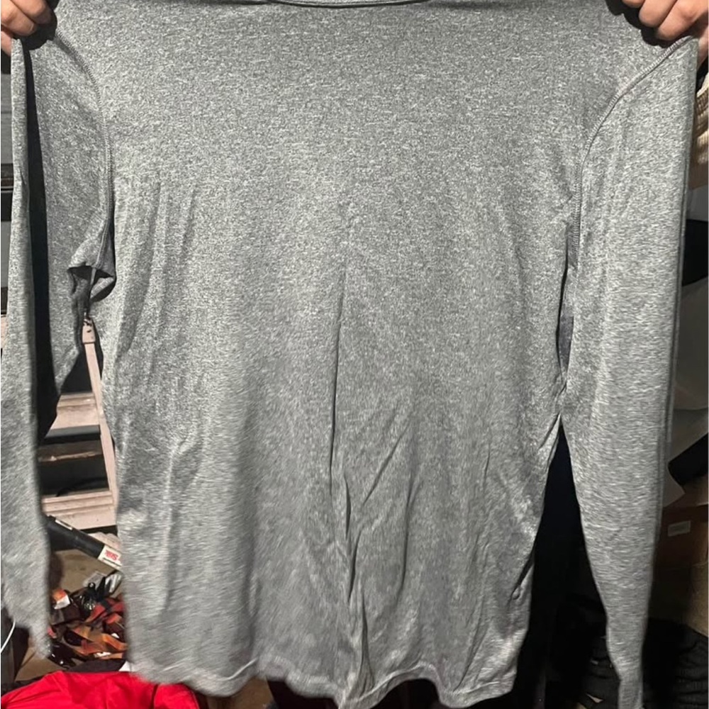 Gray Long Sleeve Shirt